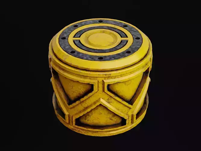 Scifi Tech Canister
