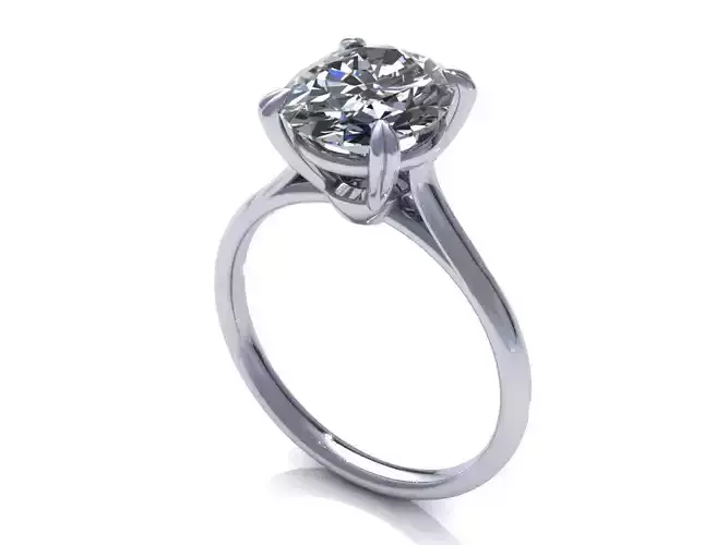 Round Diamond Ring