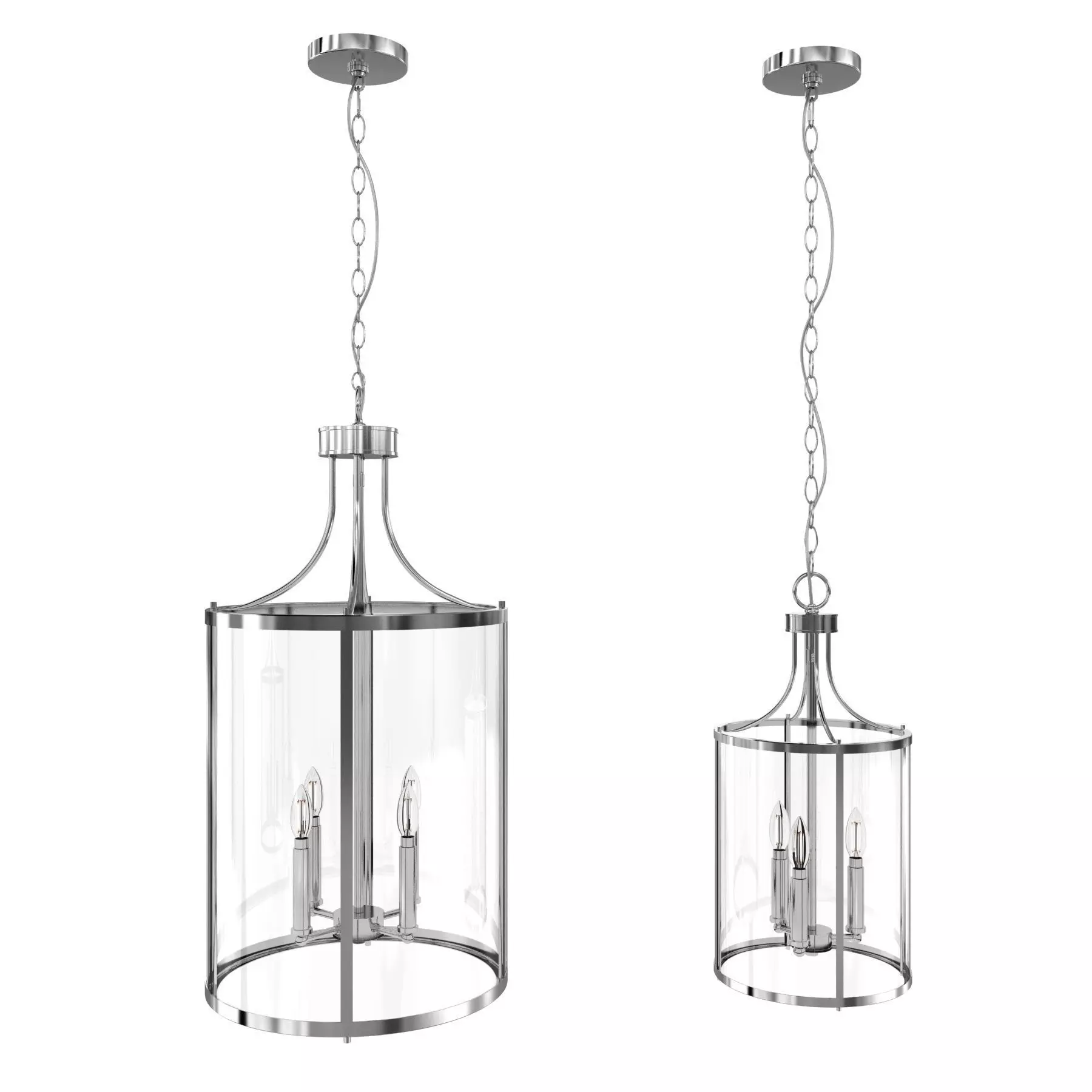 Progress lighting Gilliam ceiling light 3D model_0