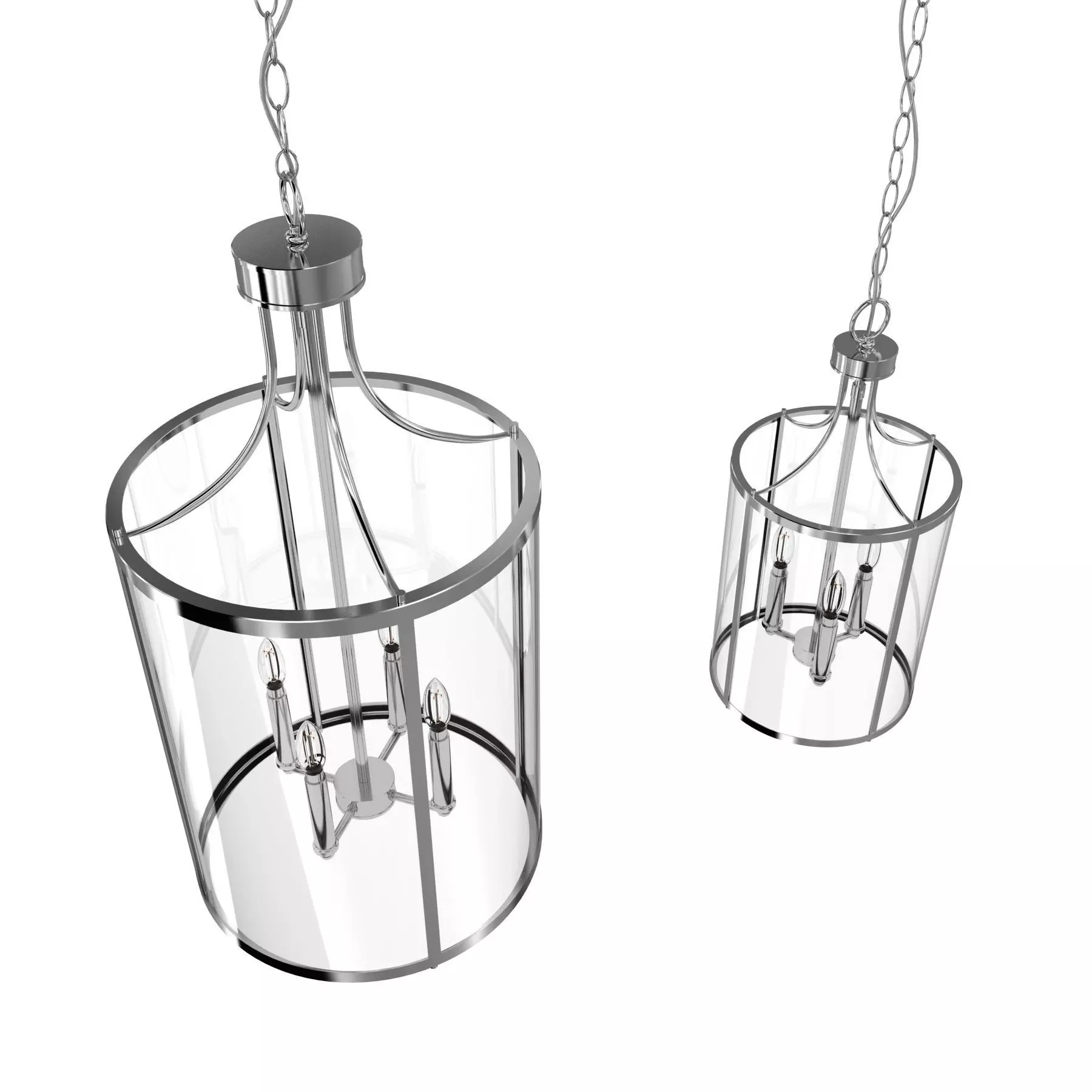 Progress lighting Gilliam ceiling light 3D model_3