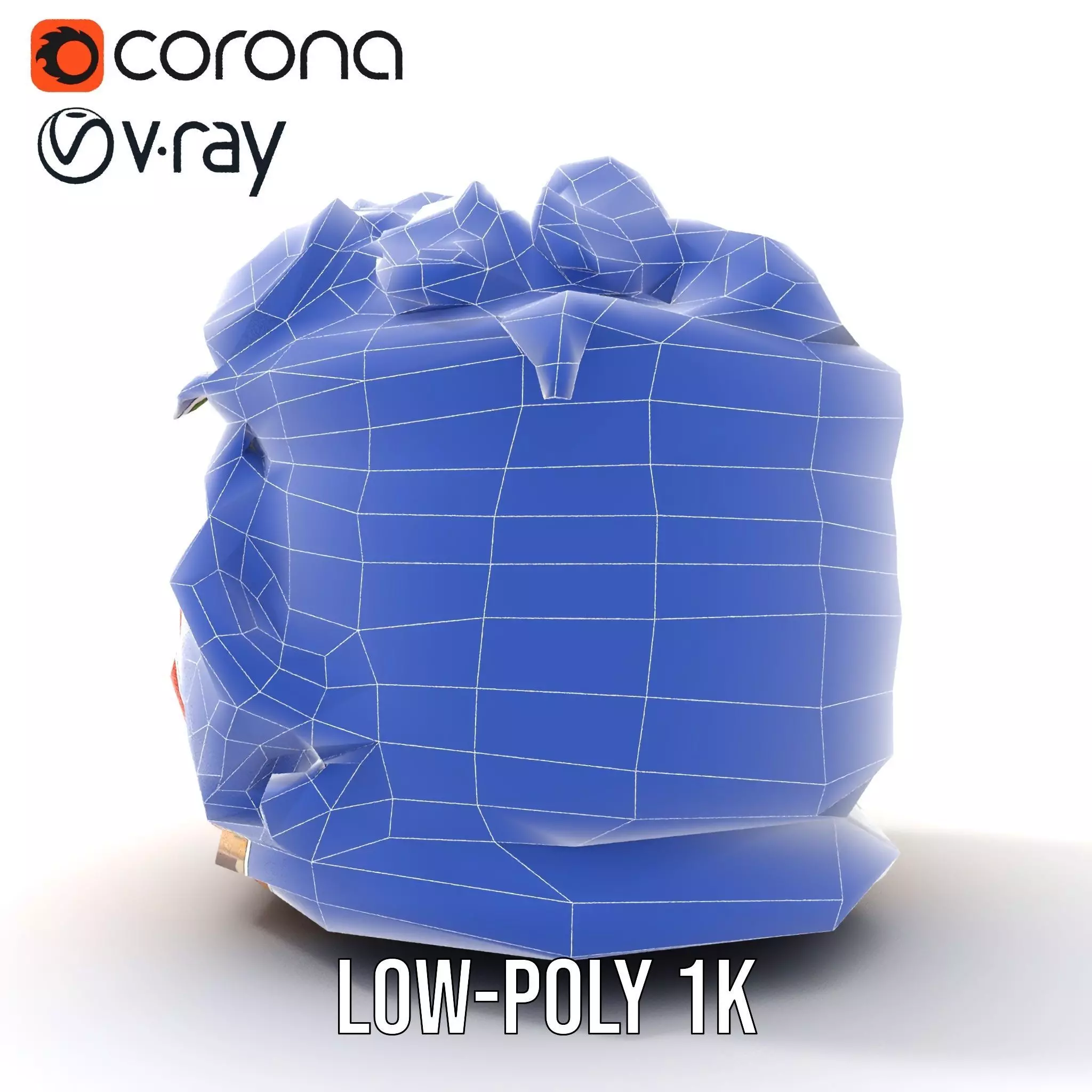 Floral Cake Design model pack Low-poly 3D model_31