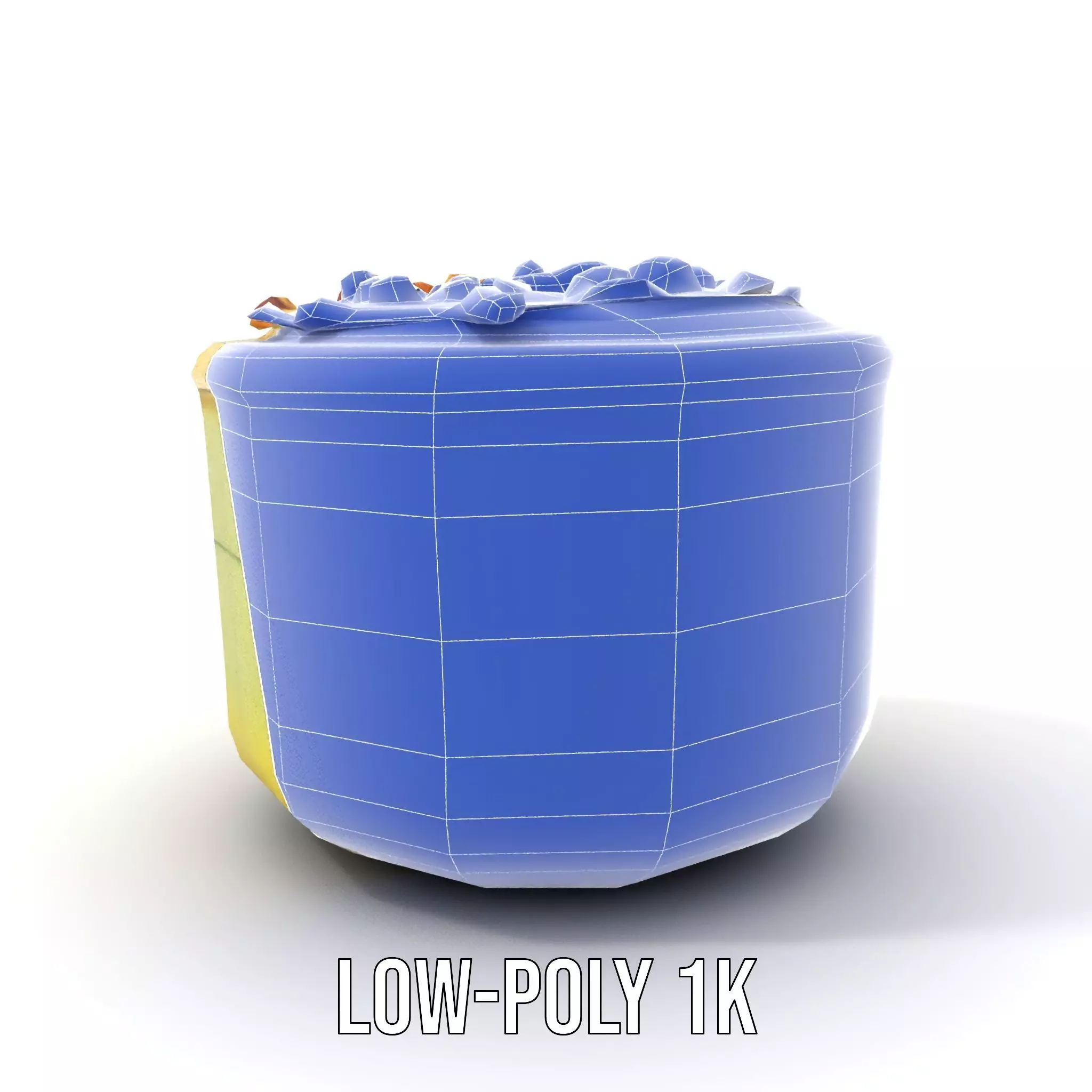 Creamy Pistachio Cake model pack Low-poly 3D model_26