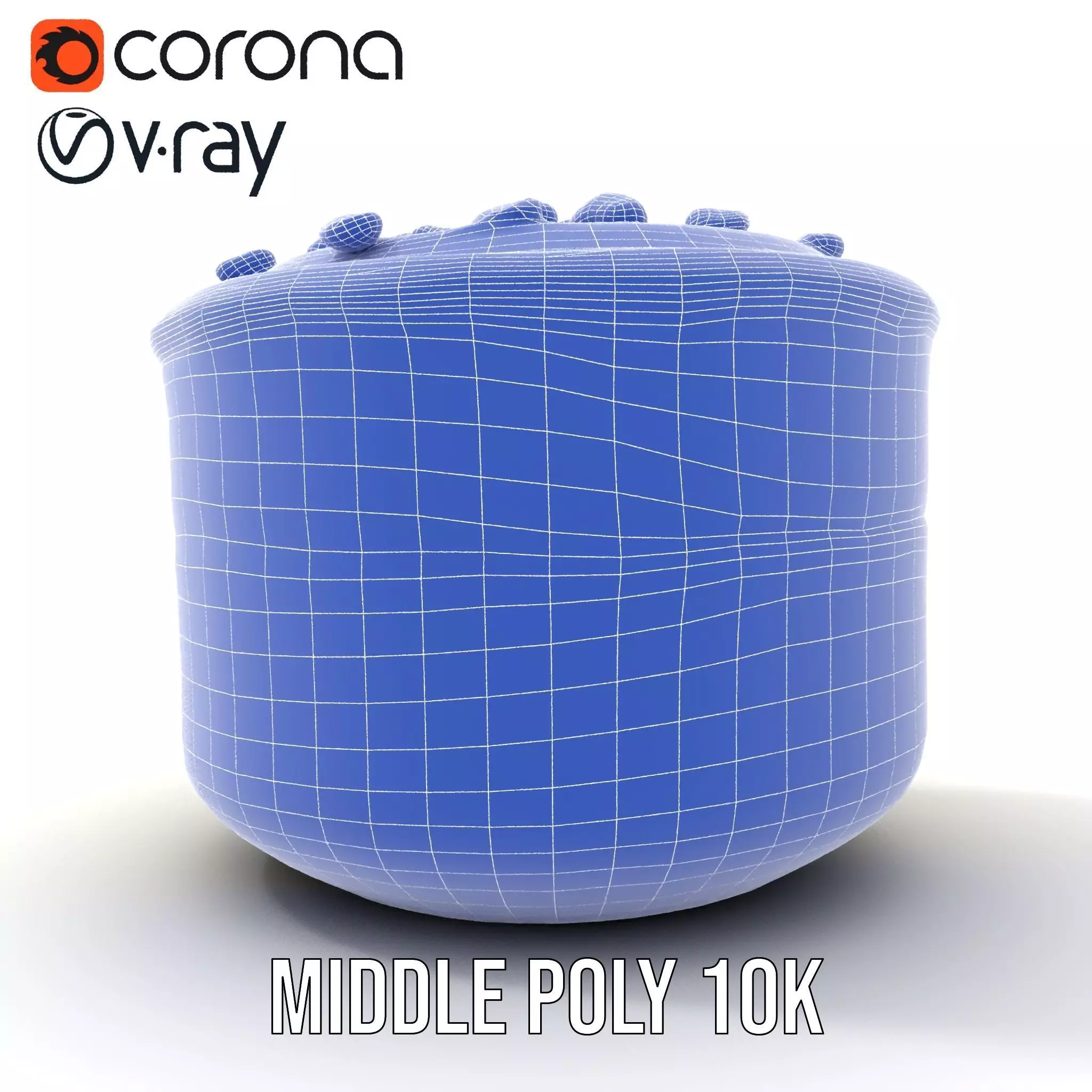 Creamy Pistachio Cake model pack Low-poly 3D model_31