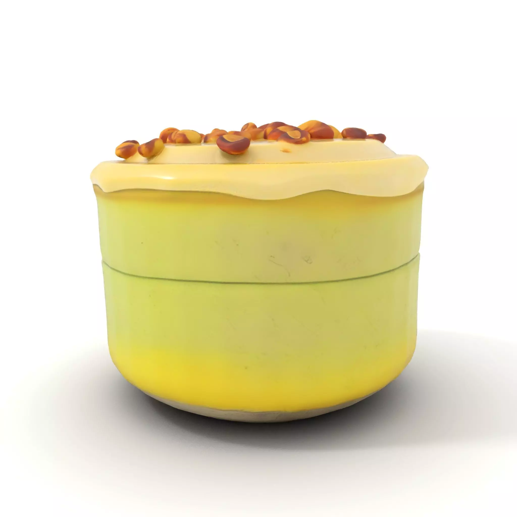 Creamy Pistachio Cake model pack Low-poly 3D model_0