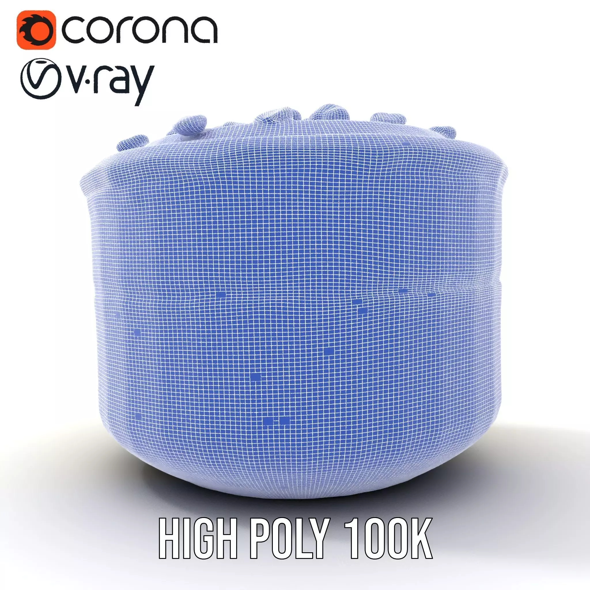 Creamy Pistachio Cake model pack Low-poly 3D model_30