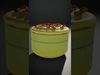 Creamy Pistachio Cake model pack Low-poly 3D model_2