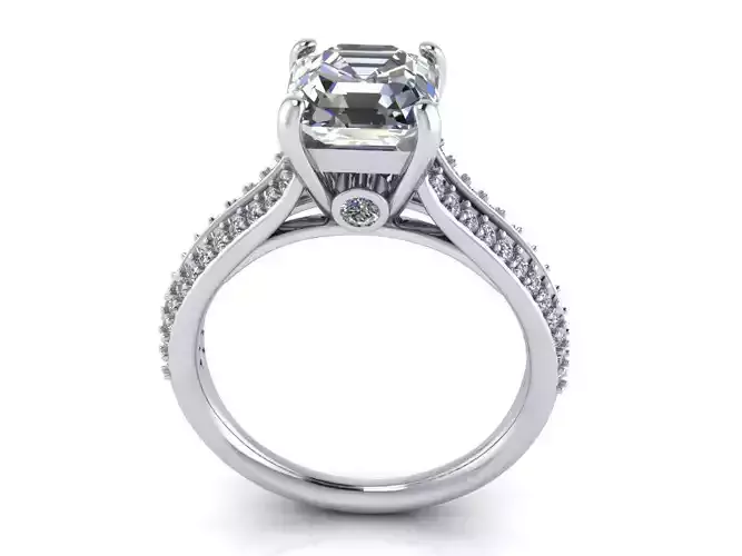 Princess Engagement Ring