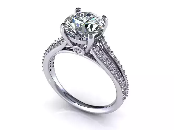 Woman Engagement Ring 
