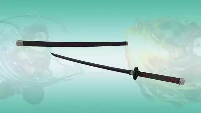 Demon Slayer Tanjiro Kamado Nichirin Sword