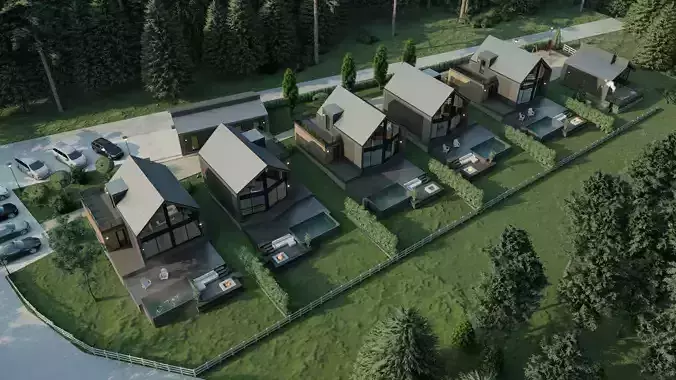 Cottage Resort with SPA