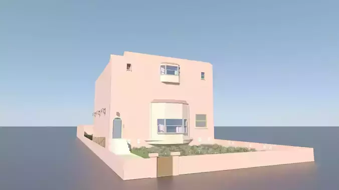 Mr bean house Project Blender