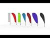 banner commercial flag 3D model_1
