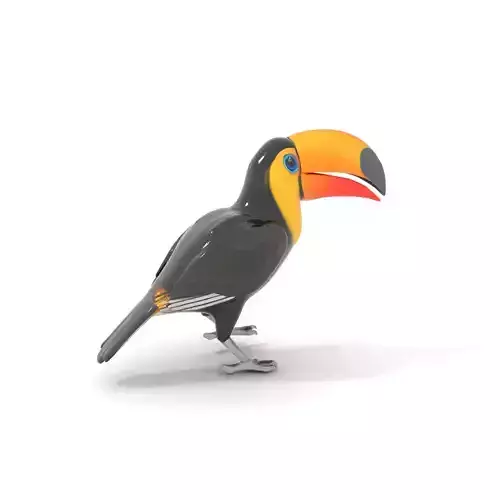 Vibrant Toucan Bird model pack
