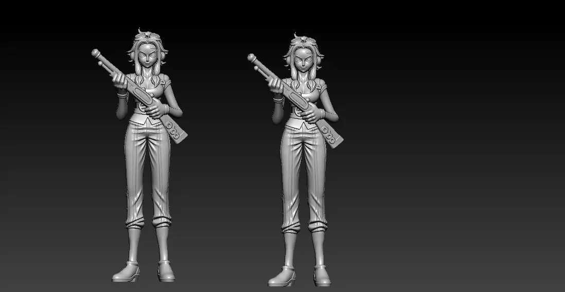 Ginny - ONE PIECE - Revolutionary Army 3D print model_2