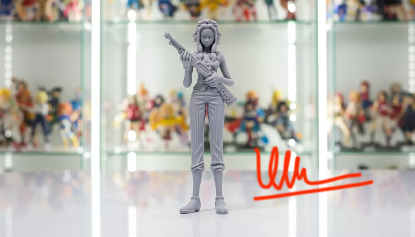 Ginny - ONE PIECE - Revolutionary Army 3D print model_1