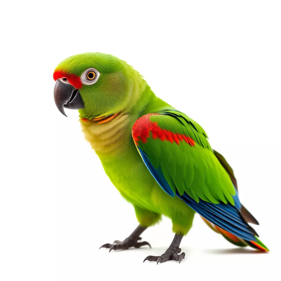 Vibrant Parrot Model Pack Low-poly 3D model_3