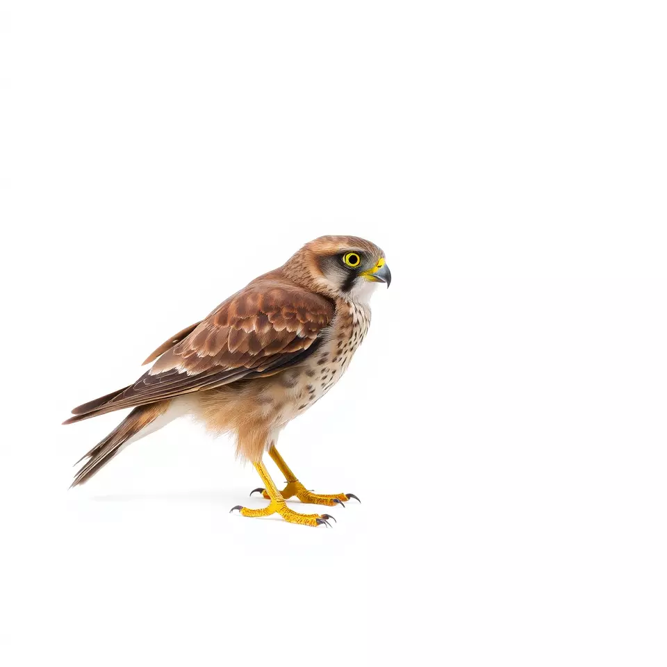 Brown Kestrel model pack Low-poly 3D model_3