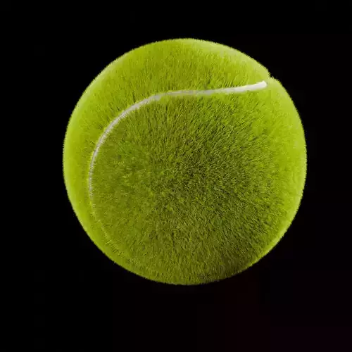 3D Tennis Ball