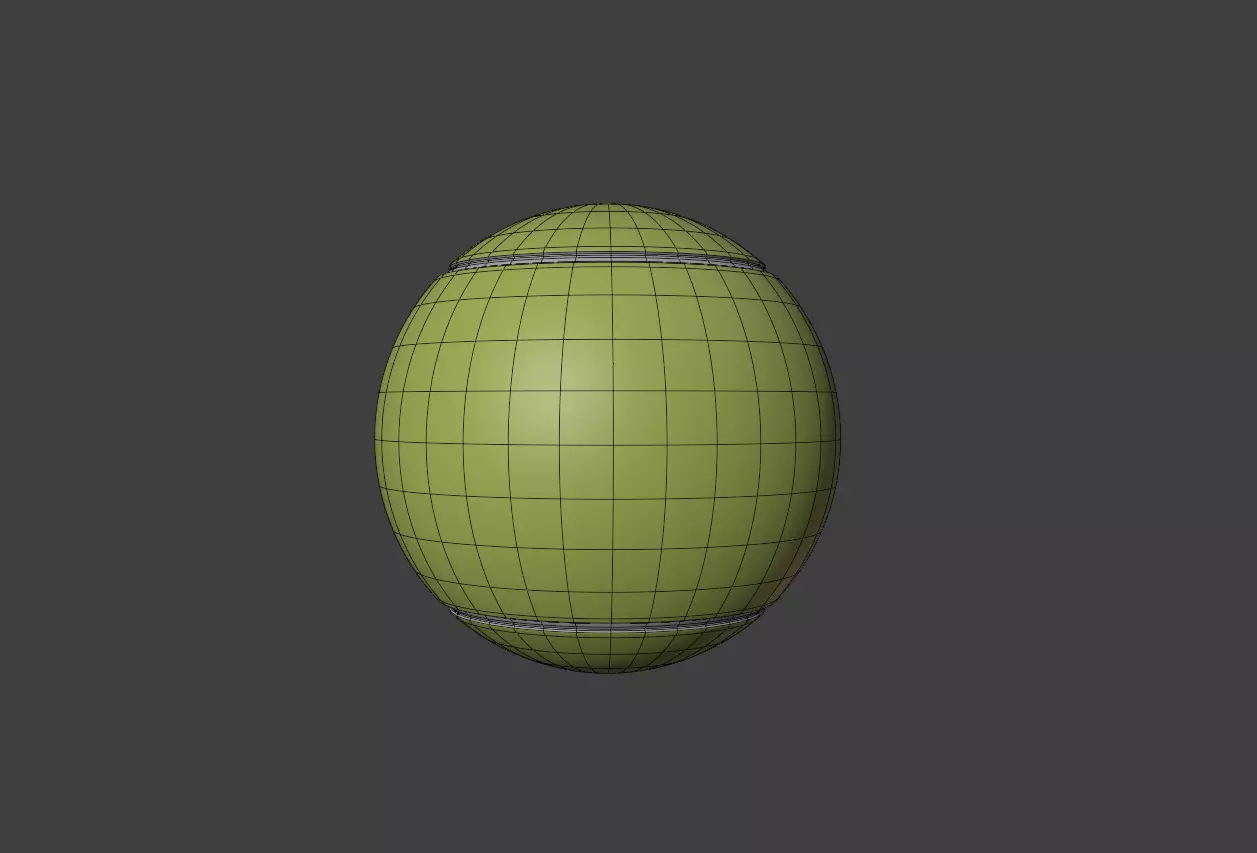3D Tennis Ball 3D model_4