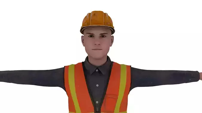 Realistic worker 