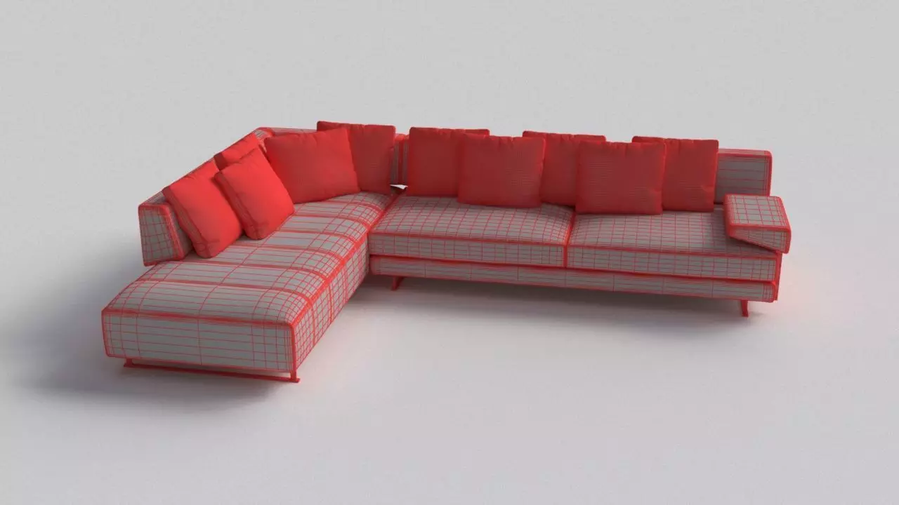 Kloe Sofa 3D model_8