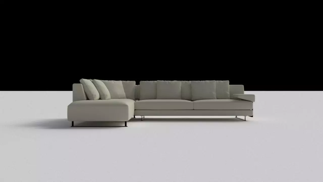 Kloe Sofa 3D model_1