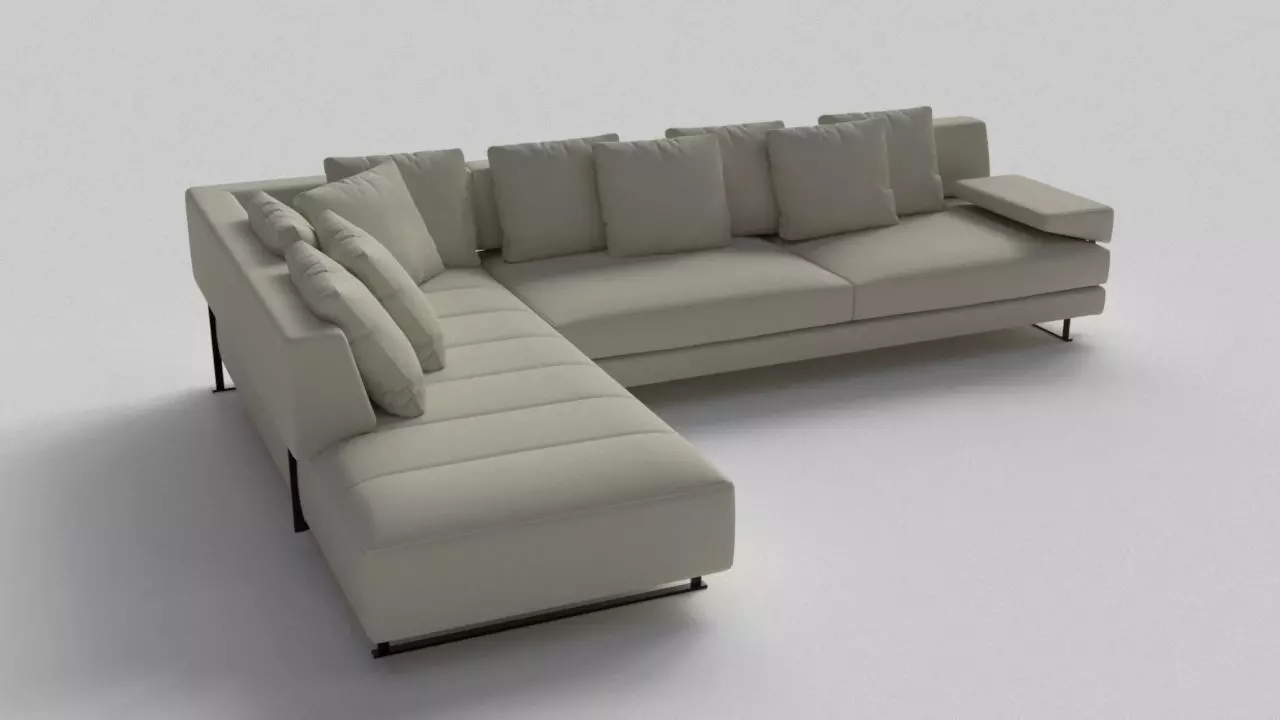 Kloe Sofa 3D model_3
