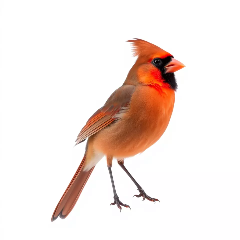 Scarlet Cardinal model pack Low-poly 3D model_3