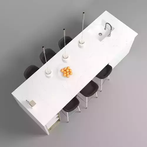 Luxury Kitchen Ellitia Kitchen Island 2