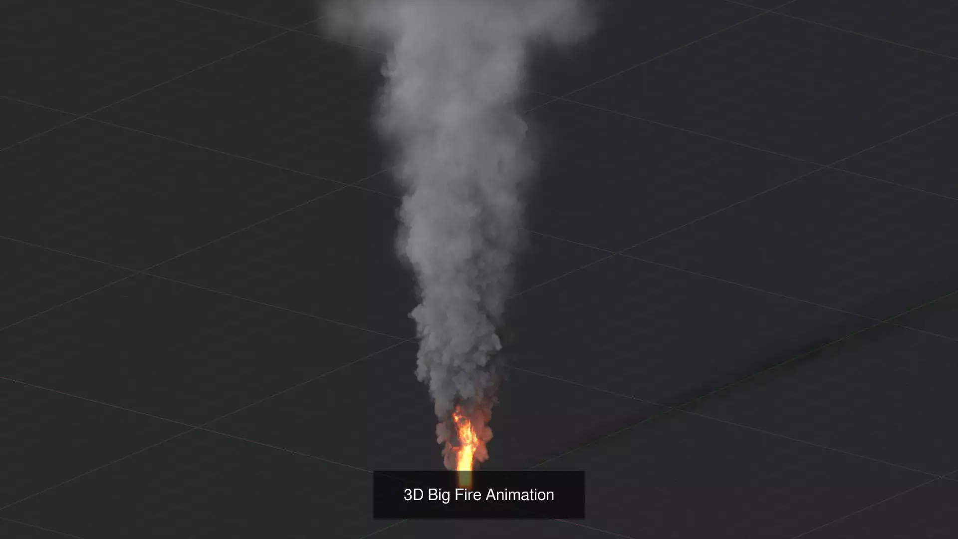 125 VFX Models 3D Animated Explosions Fire Smoke Cloud 3D Model 3D Model Collection_39