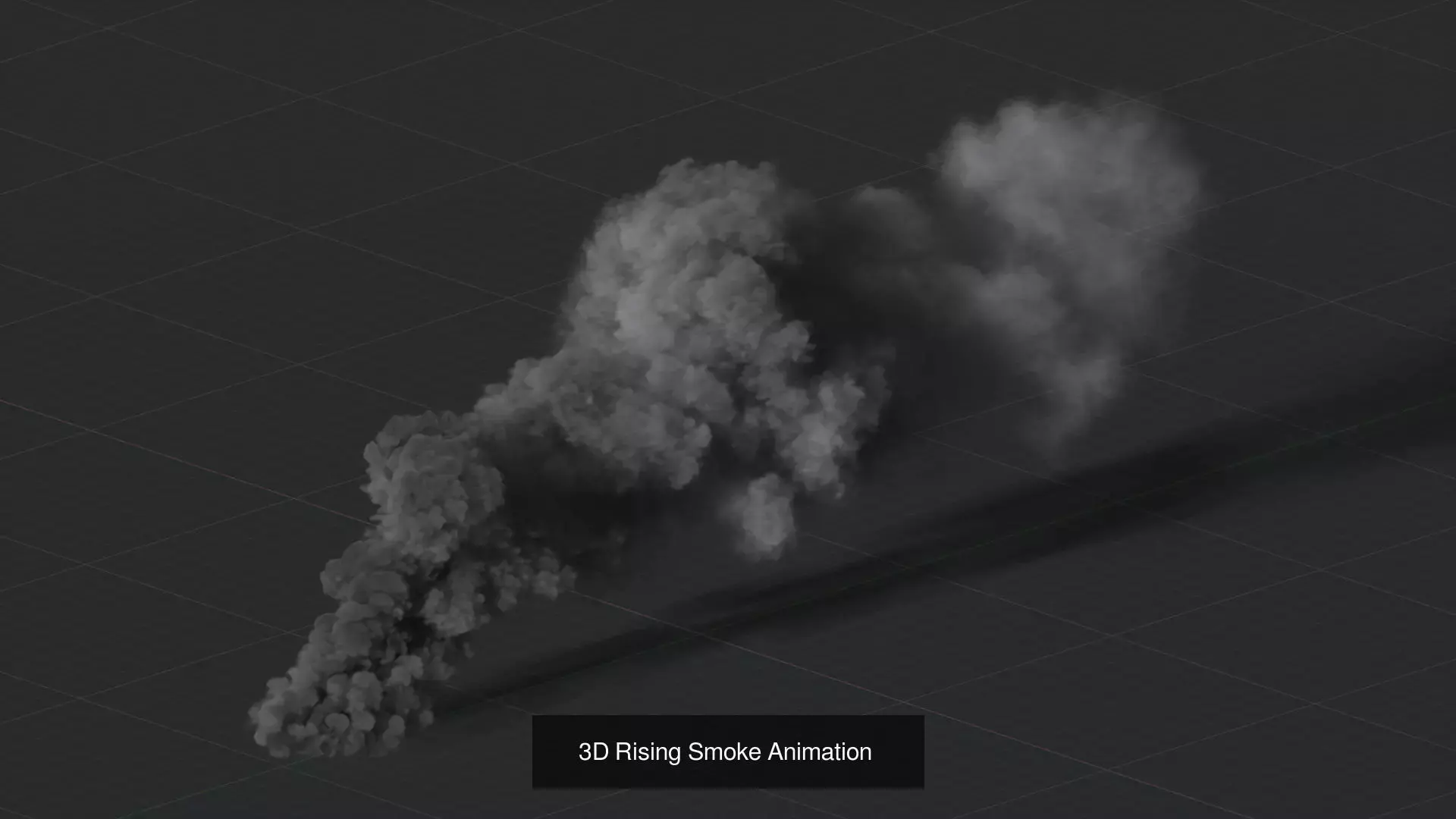 125 VFX Models 3D Animated Explosions Fire Smoke Cloud 3D Model 3D Model Collection_37