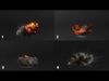 125 VFX Models 3D  Animated Explosions Fire Smoke Cloud 3D Model 3D Model Collection_7