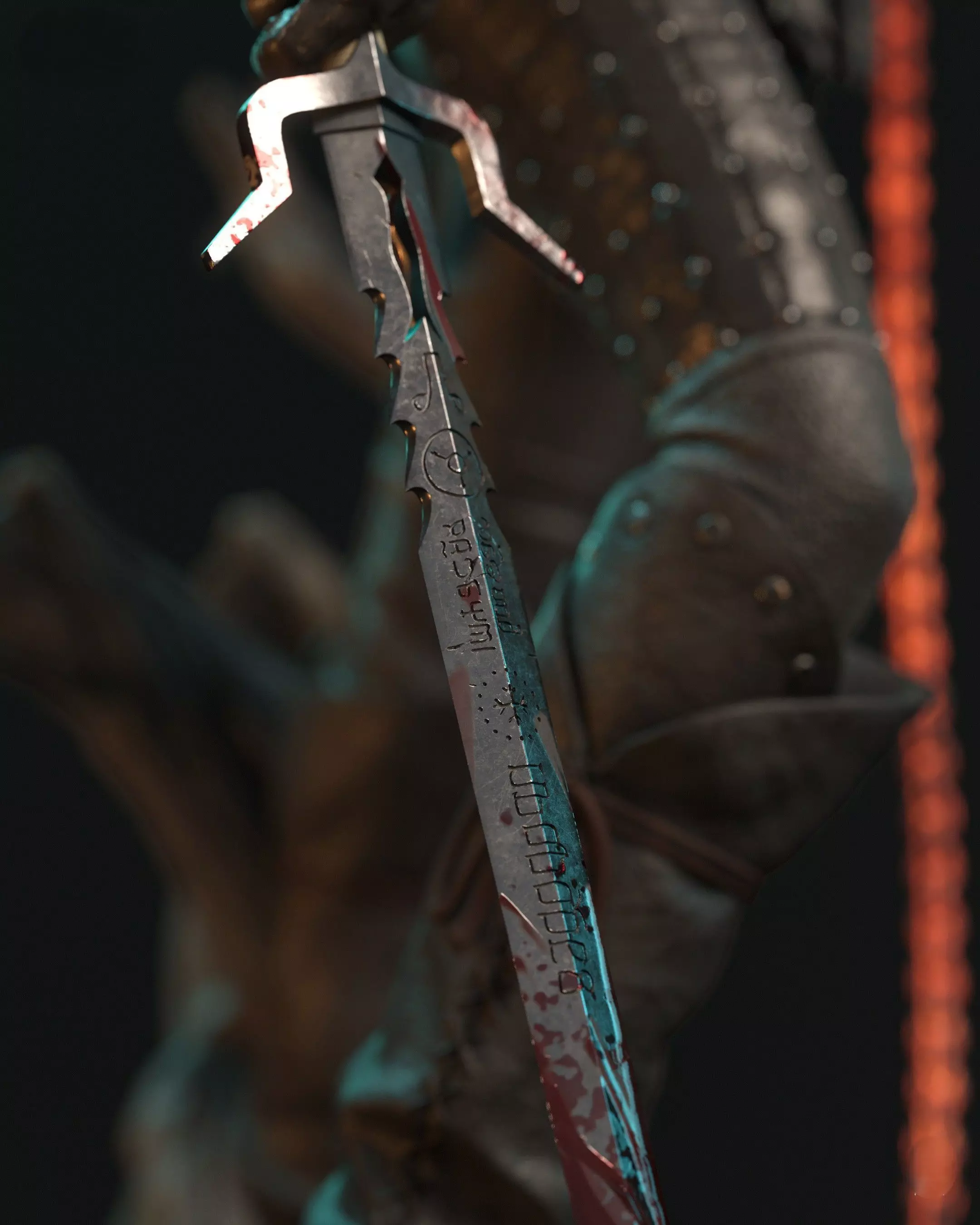 Ciri The Witcher 4 3D Print Model STL LYS Files Split Full... 3D print model_9