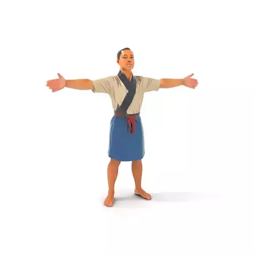 Traditional Asian Attire model pack