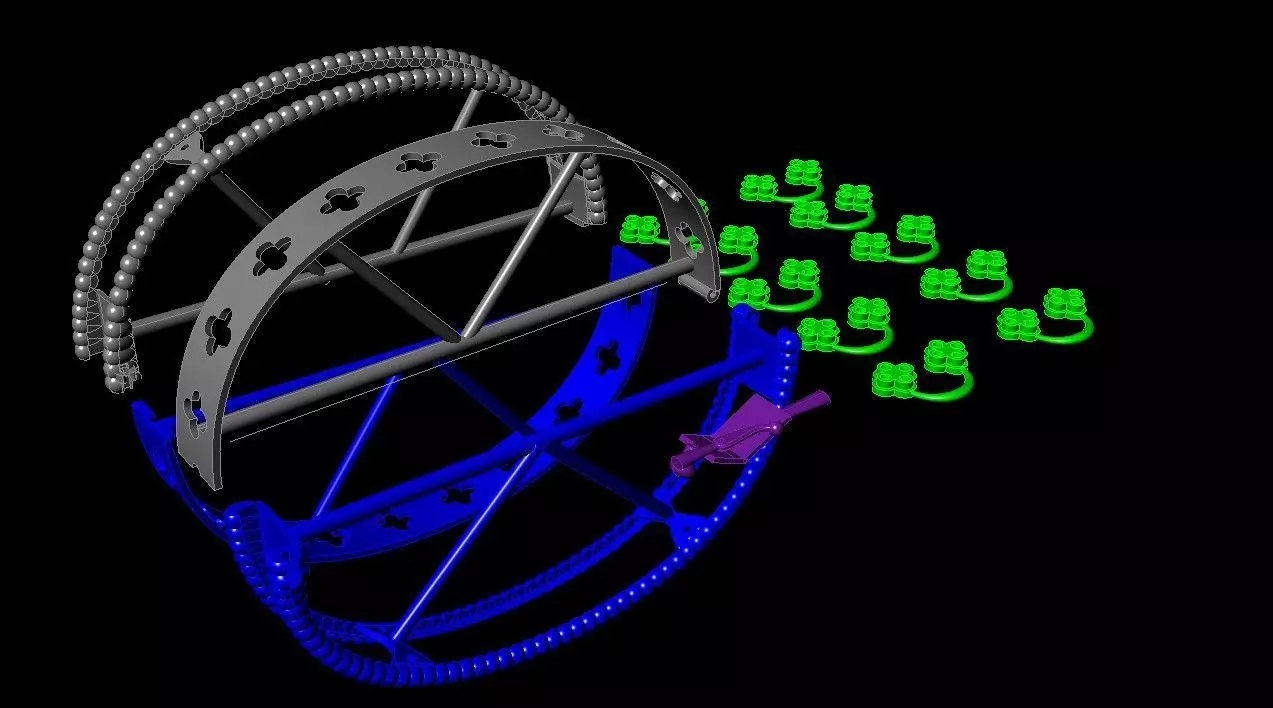 Van Cleef bracelet bangle 3D print model 3D print model_7