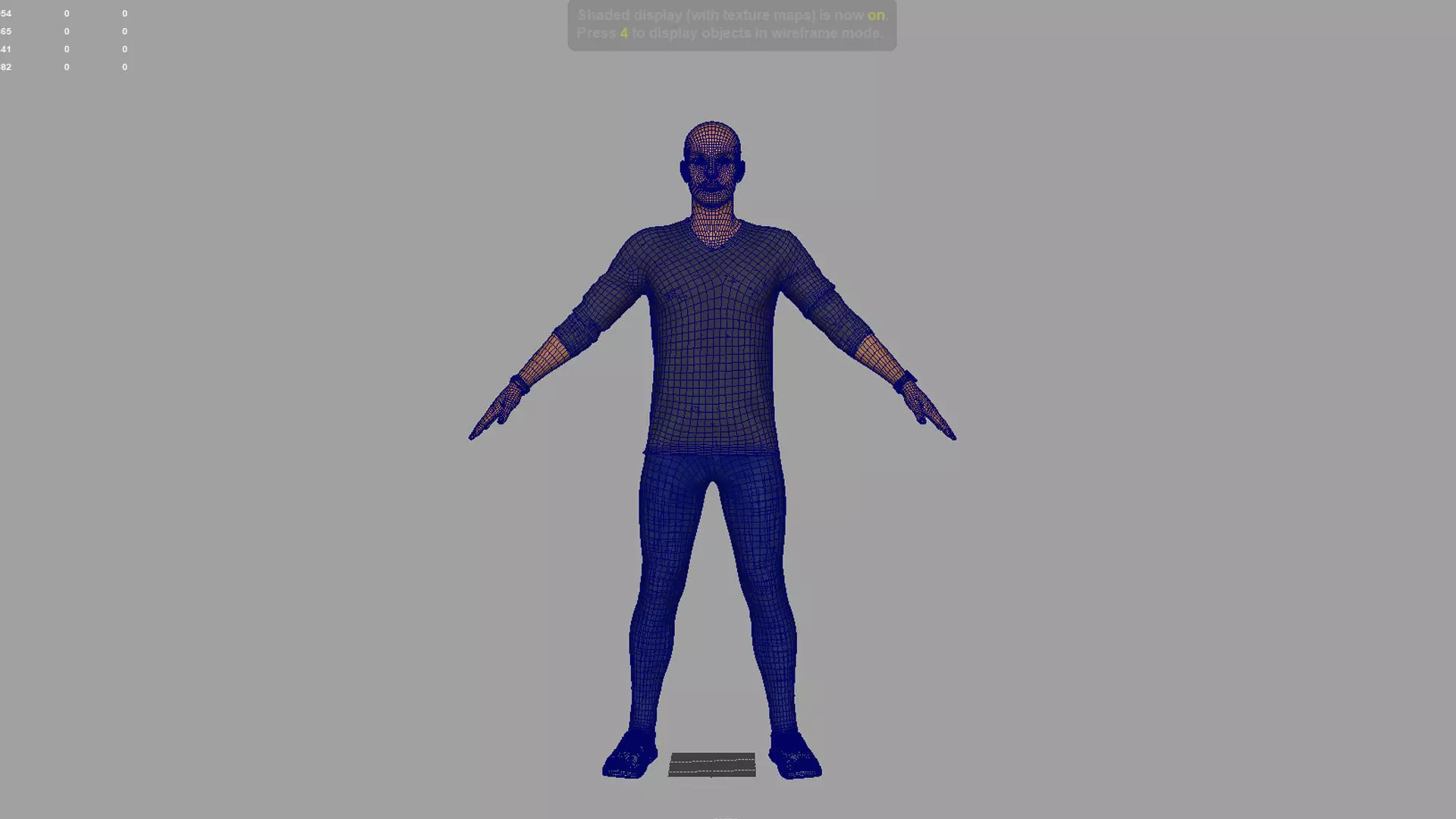 Realistic young man 3D model_5