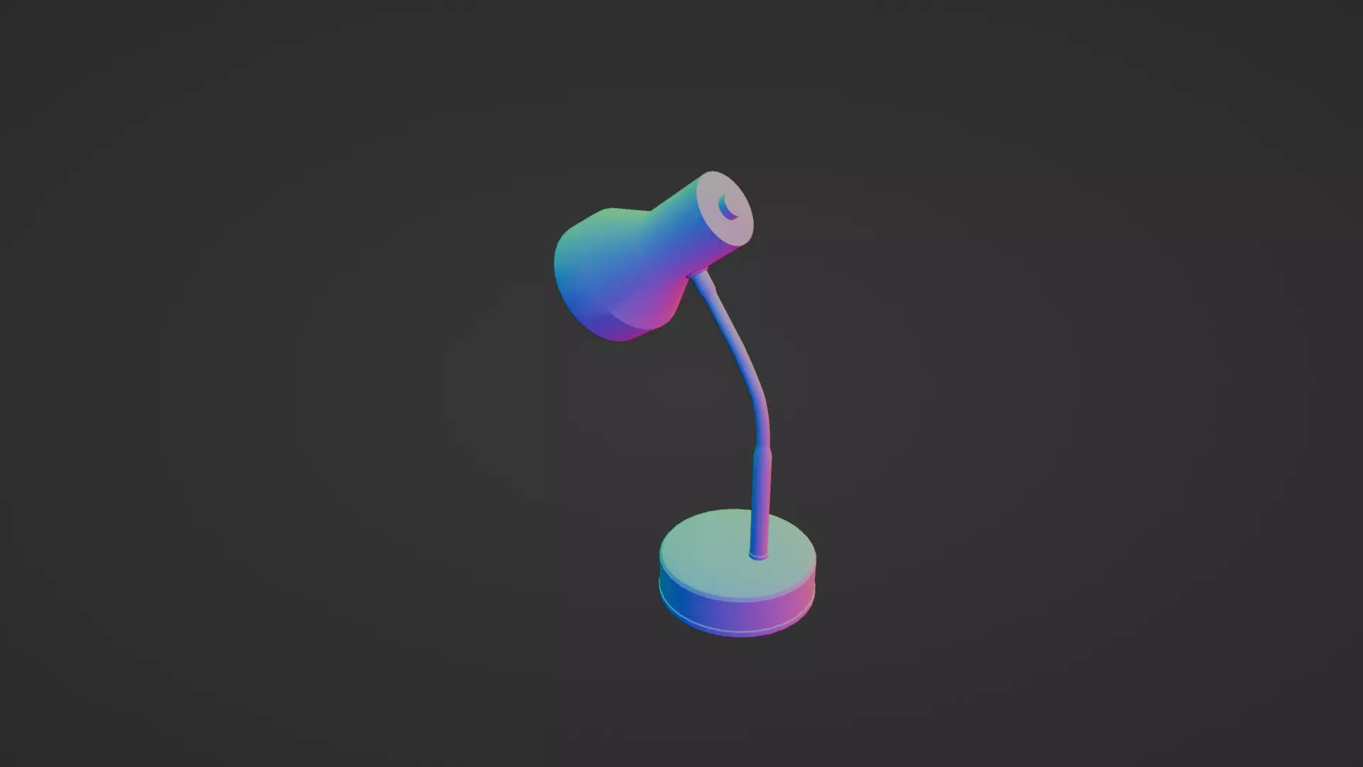 Angle Desk Lamp 3D model_11
