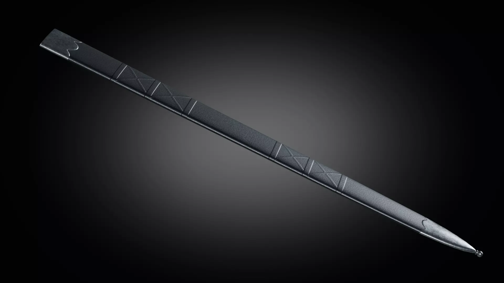 Medieval Viking historical Sword X Oakshot High-Poly PBR Low-poly 3D model_7