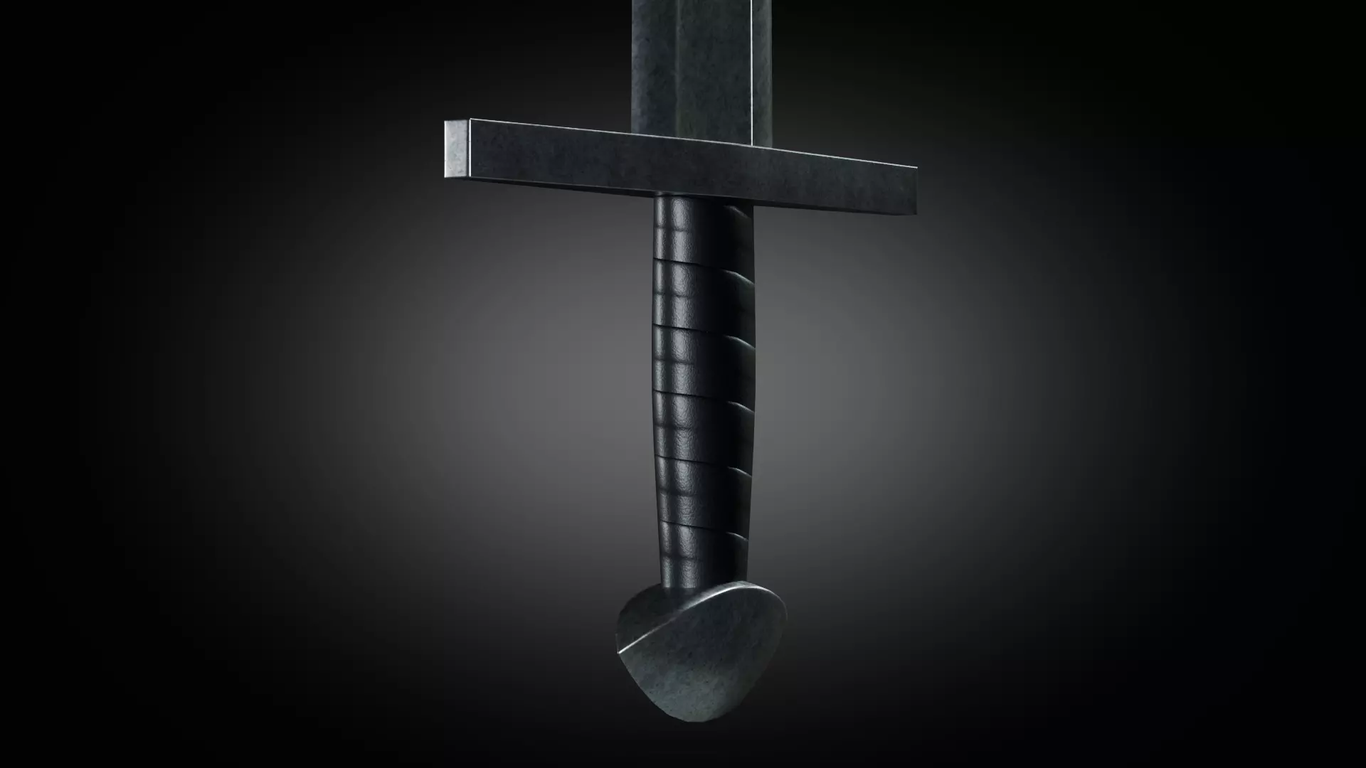 Medieval Viking historical Sword X Oakshot High-Poly PBR Low-poly 3D model_14