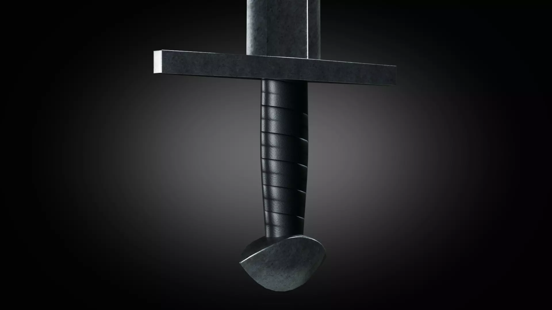 Medieval Viking historical Sword X Oakshot High-Poly PBR Low-poly 3D model_13