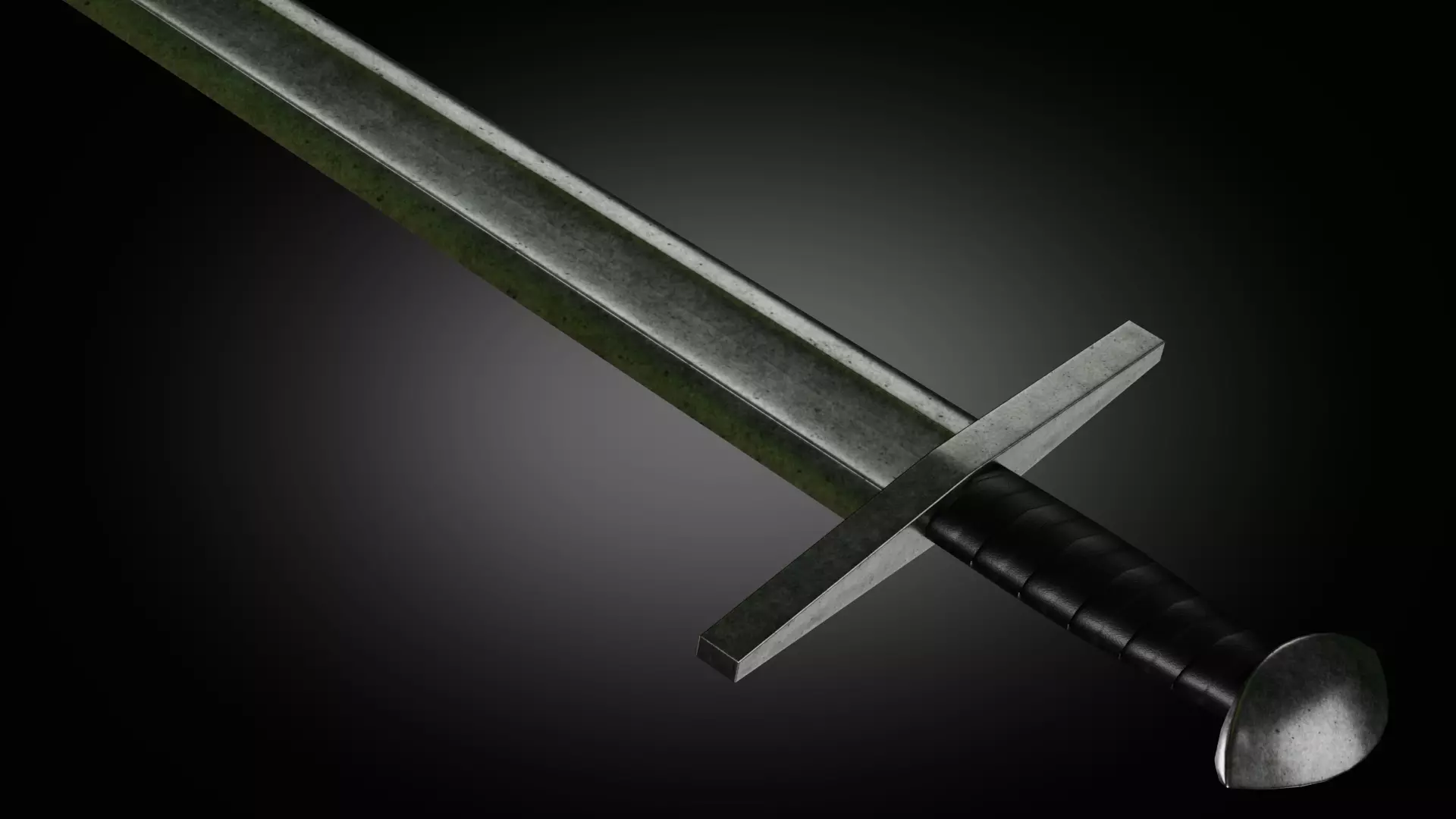 Medieval Viking historical Sword X Oakshot High-Poly PBR Low-poly 3D model_2