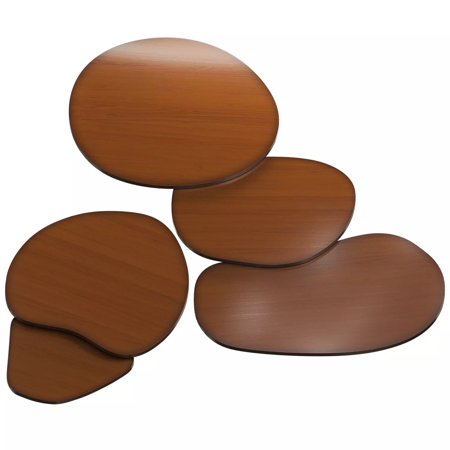 Coffee table 3D model_4