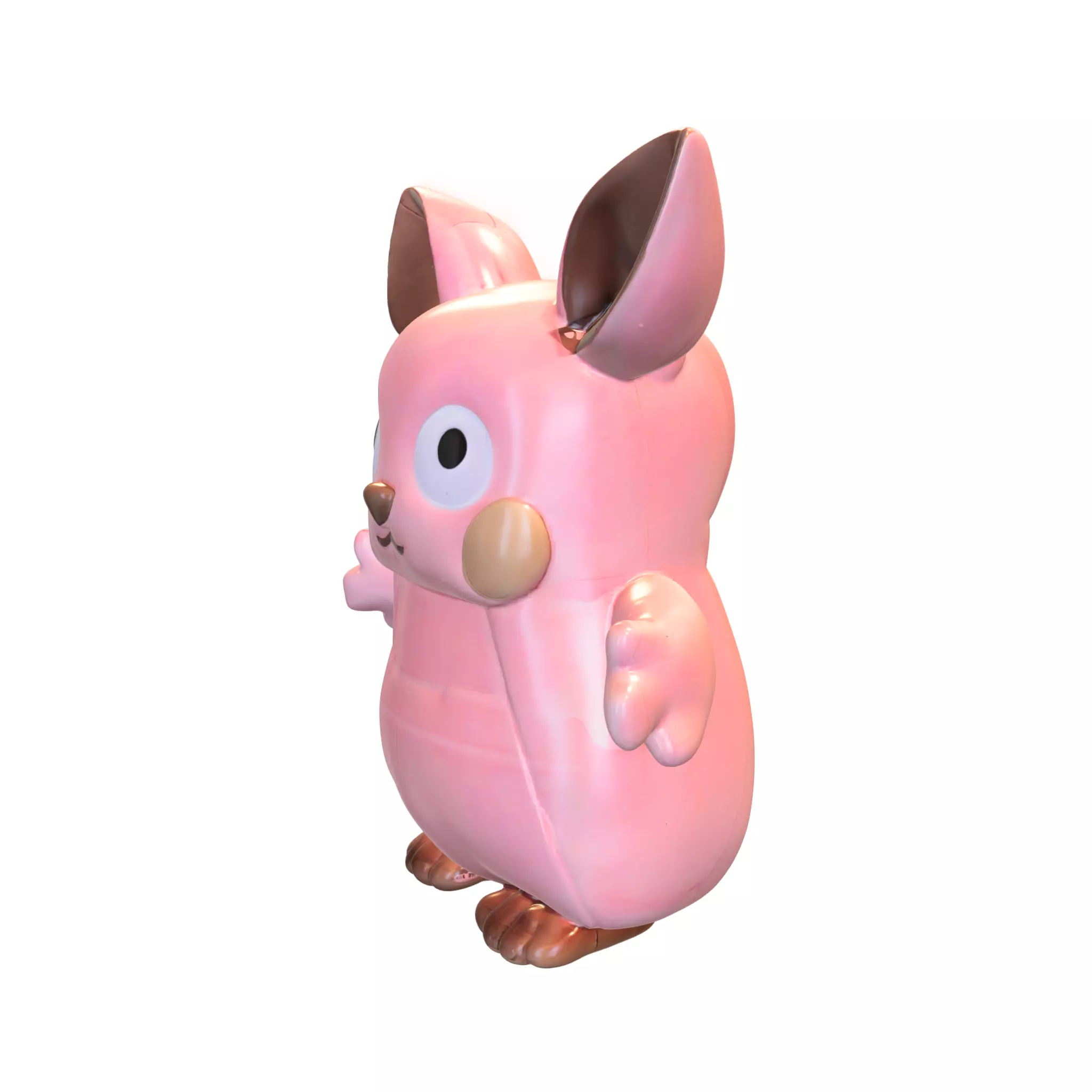 plushie toy bear 3D model_1