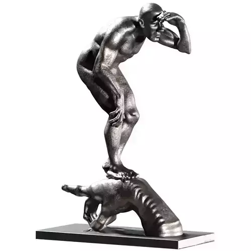 Explorer Man 3D Model 757