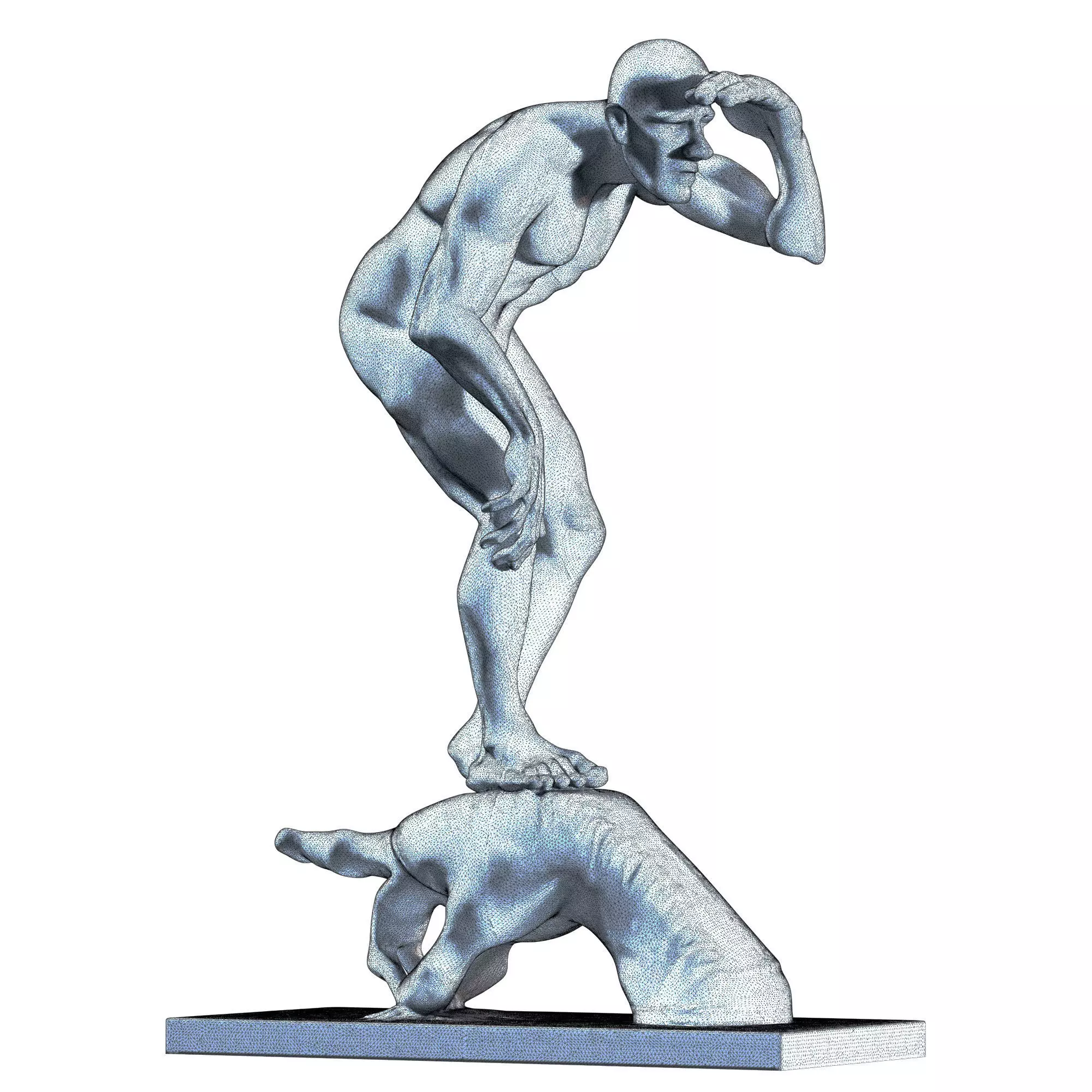 Explorer Man 3D Model 757 3D model_4