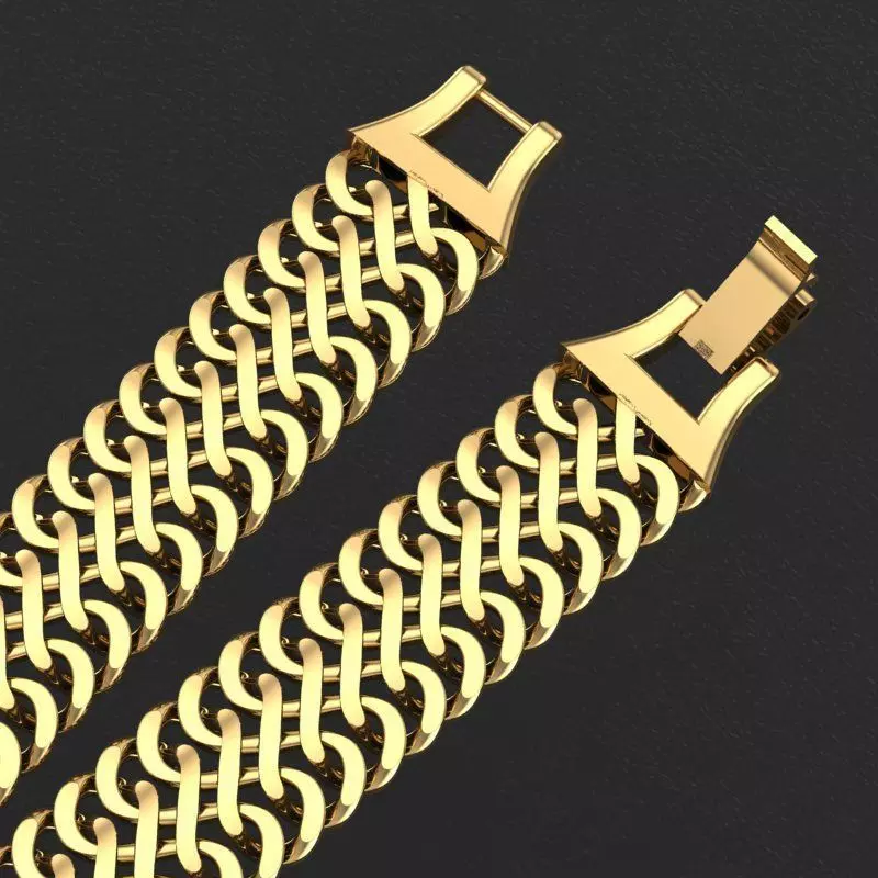 Cuban Chain 3D print model_5