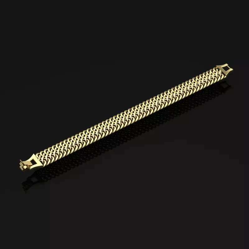 Cuban Chain 3D print model_1