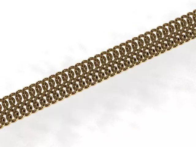 Cuban Chain 3D print model_6