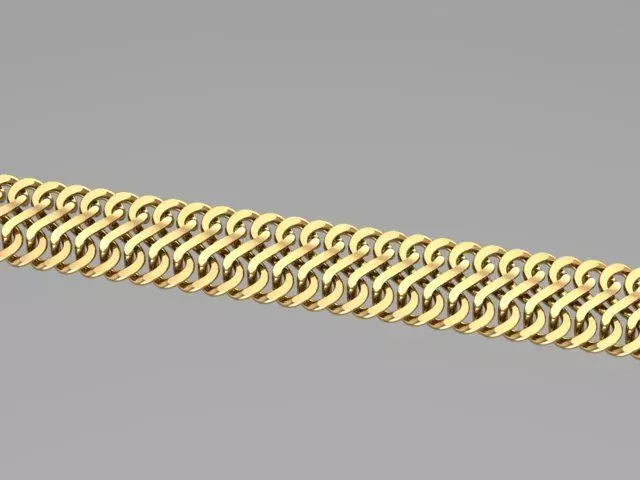 Cuban Chain 3D print model_4