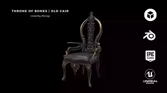 Throne of Bones - Old Chair